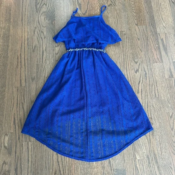 Girls Royal Blue Dress - Picture 5 of 5